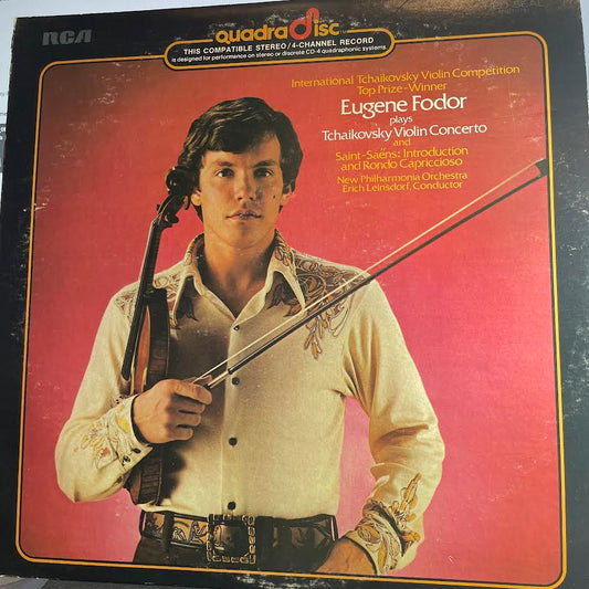 Pyotr Ilyich Tchaikovsky - Violin Concerto / Introduction And Rondo Capriccioso (VINYL) | Excellent+ (EX+) Excellent (EX)-Music History