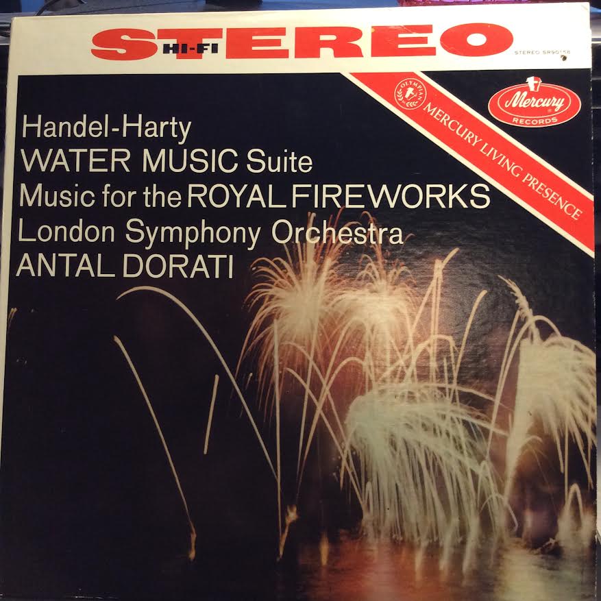 Georg Friedrich Händel - Handel-Harty: Water Music Suite / Music For The Royal Fireworks (VINYL) | Excellent+ (EX+) Near Mint (NM)-Music History