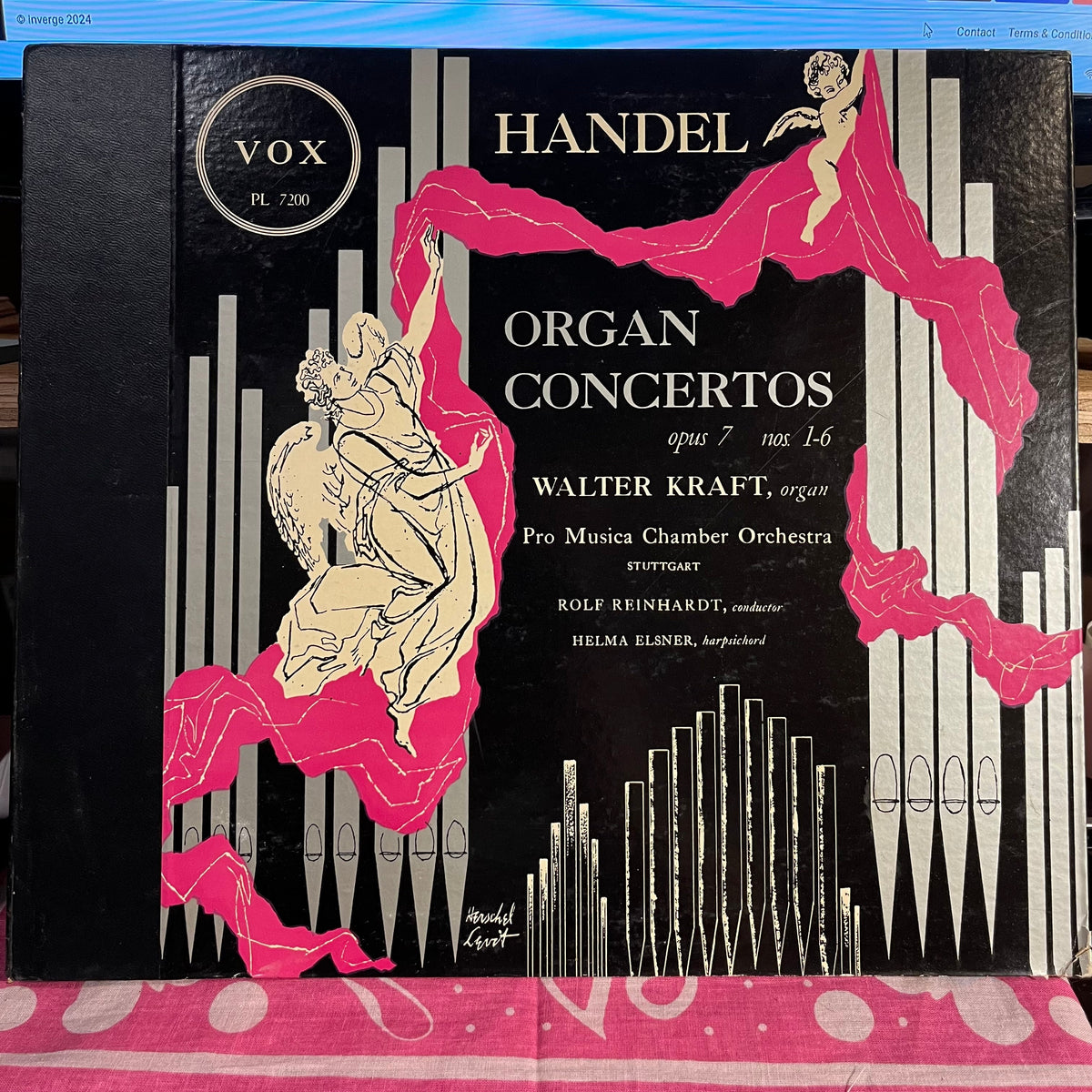 Georg Friedrich Händel - Organ Concertos Opus 7 Nos 1-6 | Excellent (EX) Near Mint (NM)-Music History