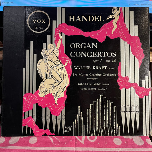 Georg Friedrich Händel - Organ Concertos Opus 7 Nos 1-6 | Excellent (EX) Near Mint (NM)-Music History
