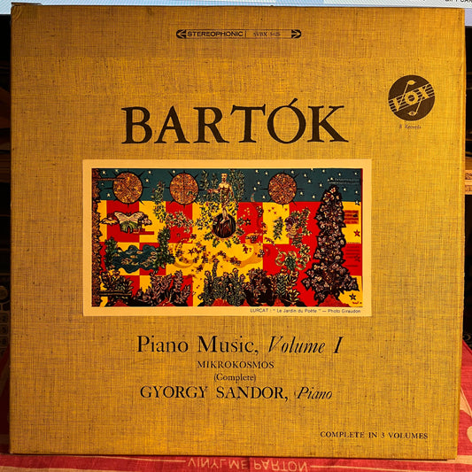 Béla Bartók - Piano Music, Volume I (Mikrokosmos) *3XLP BOX* | Excellent (EX) Very Good Plus (VG+)-Music History