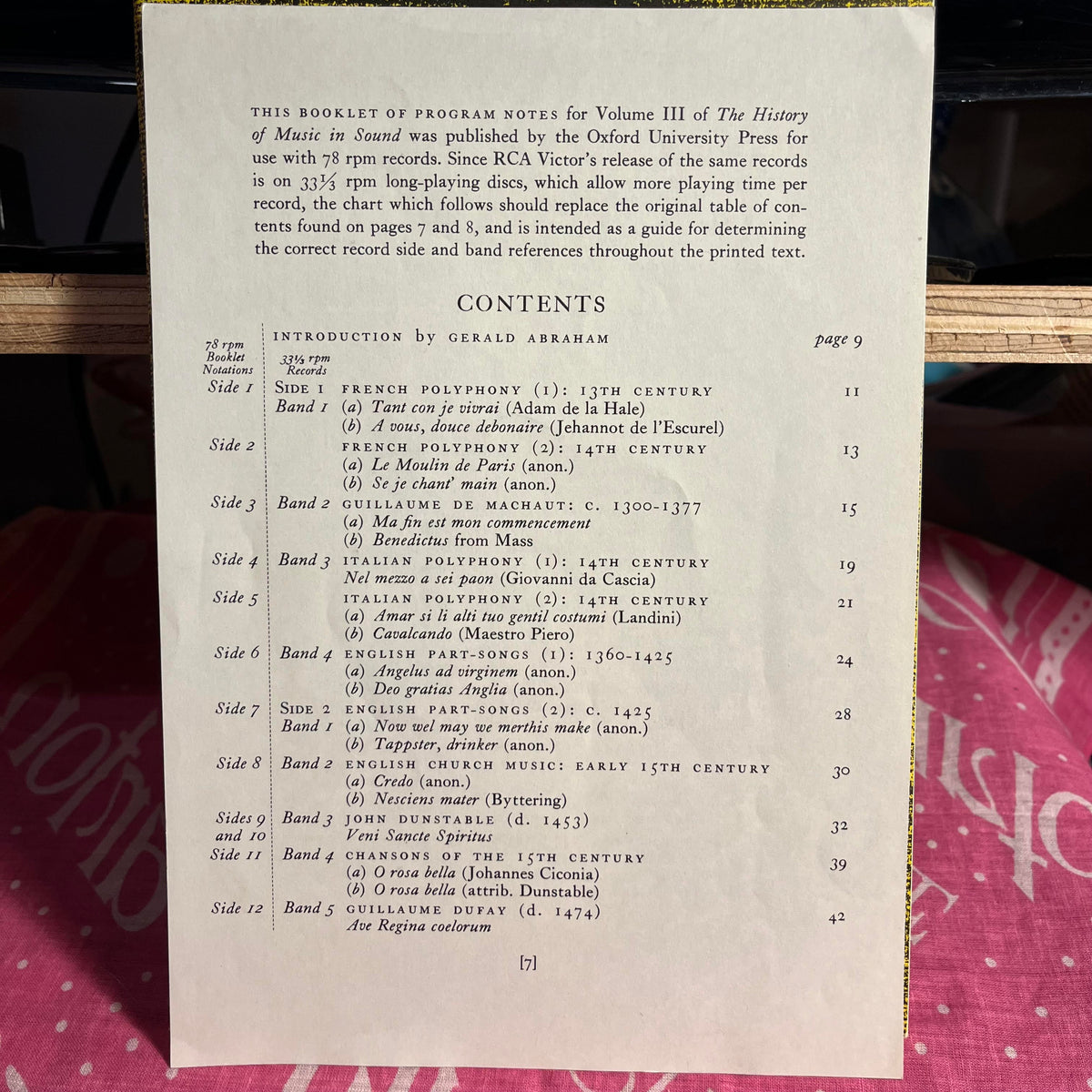Various - History Of Music In Sound - Volume III - Ars Nova And The Rennaissance | Excellent (EX) Near Mint (NM)-Music History