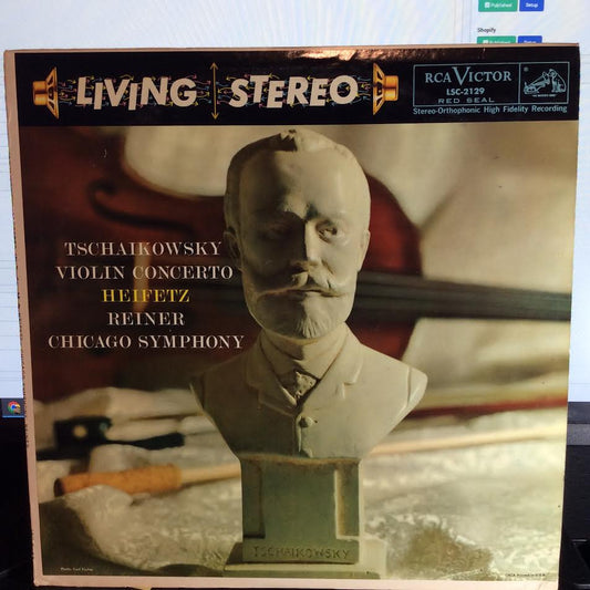 Pyotr Ilyich Tchaikovsky - Violin Concerto (VINYL LP RCA Victor Red Seal ‎LSC-2129) | USED Excellent+ (EX+) Excellent+ (EX+)-Music History