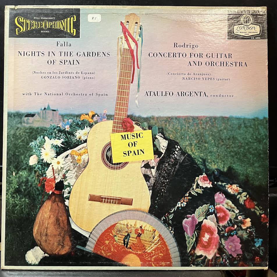 Manuel de Falla - Nights In The Gardens Of Spain / Concerto For Guitar And Orchestra (VINYL) | Excellent+ (EX+) Excellent (EX)-Music History