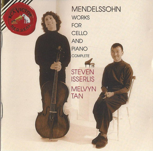Felix Mendelssohn-Bartholdy - Works For Cello And Piano, Complete (CD) | Excellent+ (EX+) Near Mint (NM)-Music History