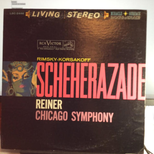 Nikolai Rimsky-Korsakov - Scheherazade (VINYL LP RCA Victor Red Seal – LSC-2446) | USED Excellent+ (EX+) Excellent (EX)-Music History