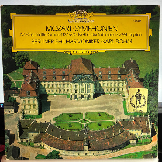 Wolfgang Amadeus Mozart - Symphonien Nr. 40 G-Moll = In G Minor KV 550 / Nr. 41 C-Dur = In C Major KV 551 "Jupiter" (VINYL) | Excellent (EX) Excellent (EX)-Music History