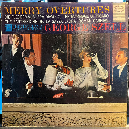 George Szell - Merry Ouvertures *PROMO* | Excellent (EX) Very Good Plus (VG+)-Music History
