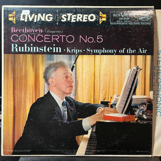 Ludwig Van Beethoven - (Emperor) Concerto No. 5 (VINYL) | Excellent (EX) Excellent+ (EX+)-Music History