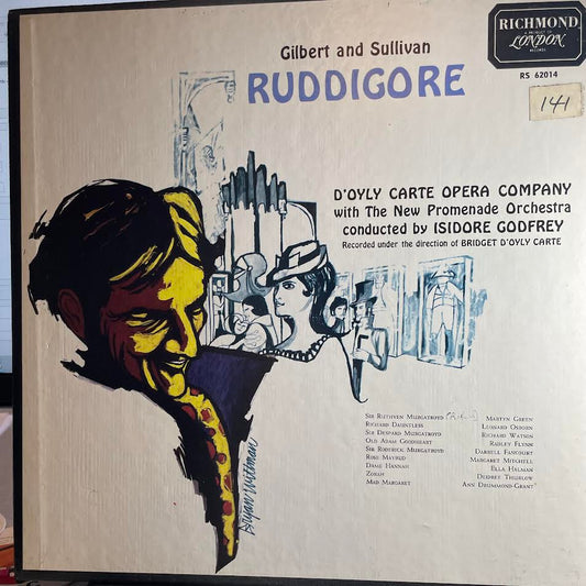 Gilbert & Sullivan - Ruddigore (The Witch's Curse) (2xVINYL BOX) | Excellent (EX) Excellent+ (EX+)-Music History