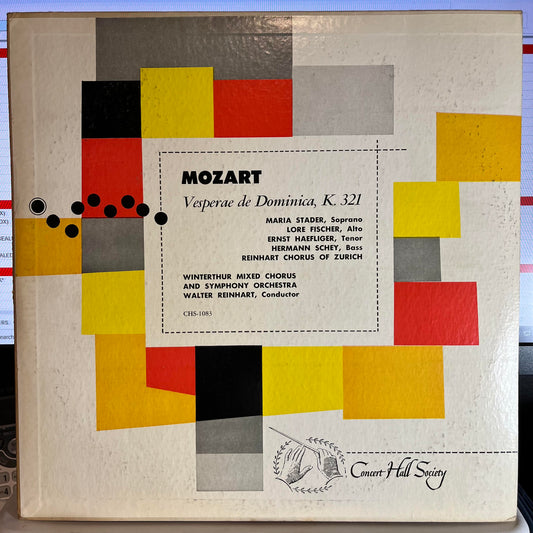 Wolfgang Amadeus Mozart - Vesperae De Dominica, K.321 | Excellent (EX) Excellent (EX)-Music History