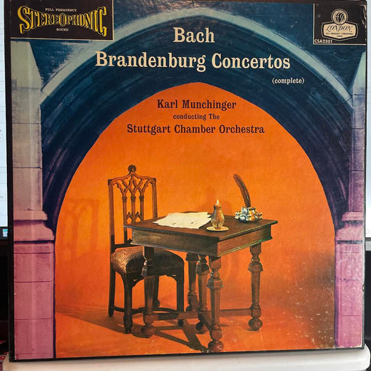 Johann Sebastian Bach - Brandenburg Concertos (Complete) (3xVINYL BOX) | Excellent (EX) Near Mint (NM)-Music History