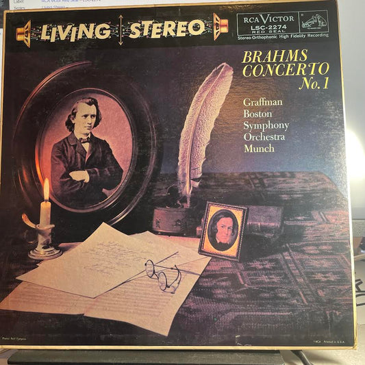 Johannes Brahms - Concerto No. 1 (VINYL) | Excellent (EX) Excellent (EX)-Music History