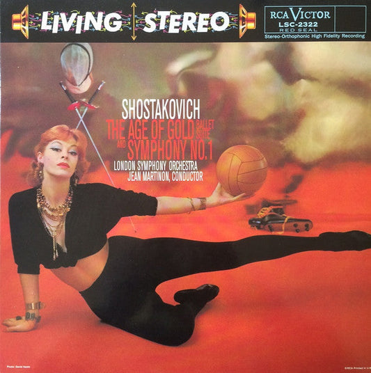 Dmitri Shostakovich - The Age Of Gold Ballet Suite And Symphony No. 1 (VINYL) | Mint (M) Excellent+ (EX+)-Music History
