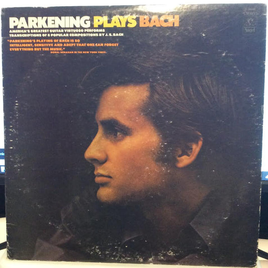 Christopher Parkening - Parkening Plays Bach (VINYL) | Near Mint- (NM-) Very Good Plus (VG+)-Music History