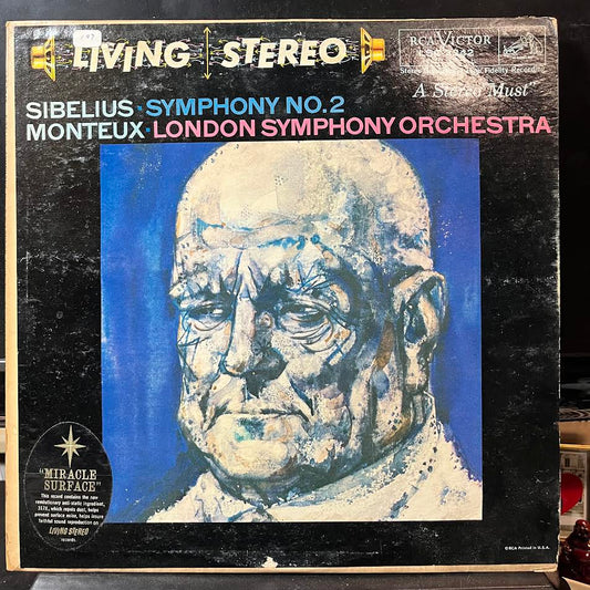 Jean Sibelius - Symphony No. 2 (VINYL) | Near Mint- (NM-) Very Good (VG)-Music History