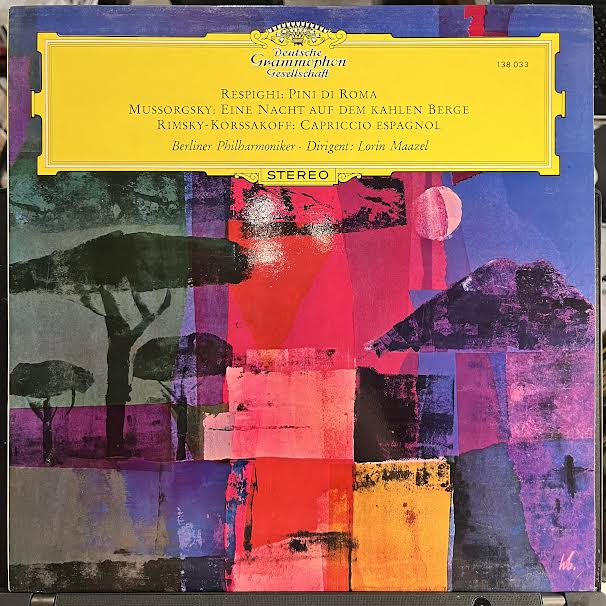 Ottorino Respighi - Pini Di Roma / Eine Nacht Auf Dem Kahlen Berge... (VINYL) | Near Mint (NM or M-)-Music History