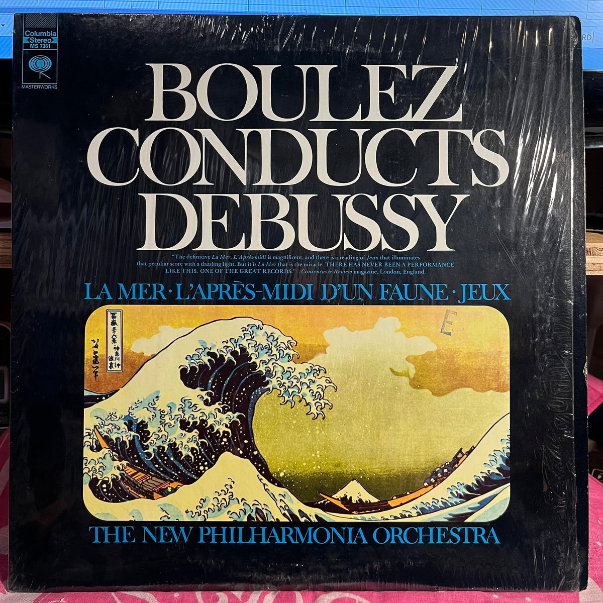 Pierre Boulez - La Mer - L'Après Midi D'un Faune - Jeux *SHRINK* | Near Mint (NM) Near Mint (NM)-Music History