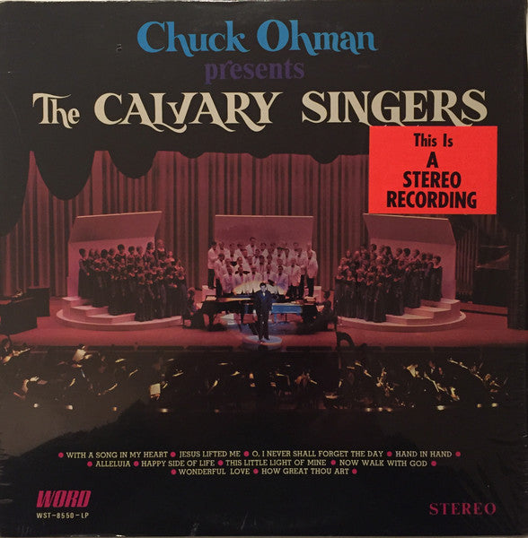 Chuck Ohman - Chuck Ohman Presents The Calvary Singers (VINYL) | Near Mint (NM) Near Mint (NM)-Music History