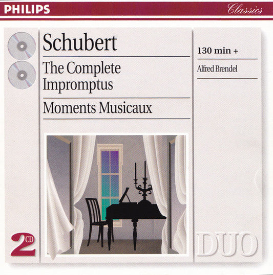 Franz Schubert - The Complete Impromptus - Moments Musicaux (2xCD) | Near Mint (NM) Near Mint (NM)-Music History