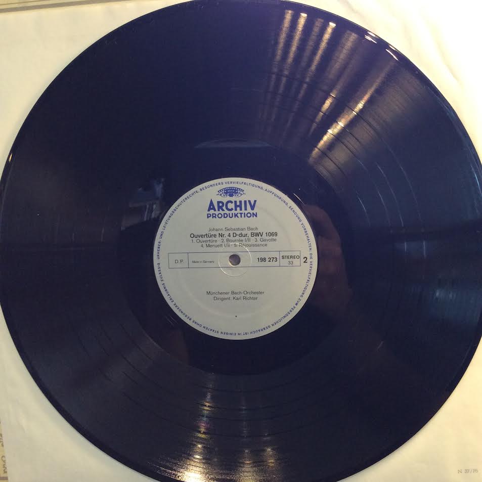 Johann Sebastian Bach - Ouvertüre Nr. 1 In C-dur, BWV 1066 / Ouvertüre Nr. 4 In D-dur, BWV 1069 (VINYL) | Near Mint (NM) Near Mint (NM)-Music History