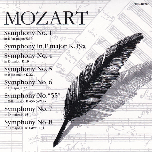 Wolfgang Amadeus Mozart - The Symphonies (10x CD Telarc ‎– CD 80729) | USED Near Mint (NM or M-) Near Mint (NM)-Music History