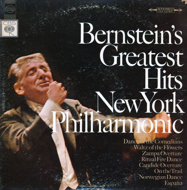 Leonard Bernstein - Bernstein's Greatest *360 SOUND* Hits New York Philharmonic | Near Mint (NM) Very Good Plus (VG+)-Music History