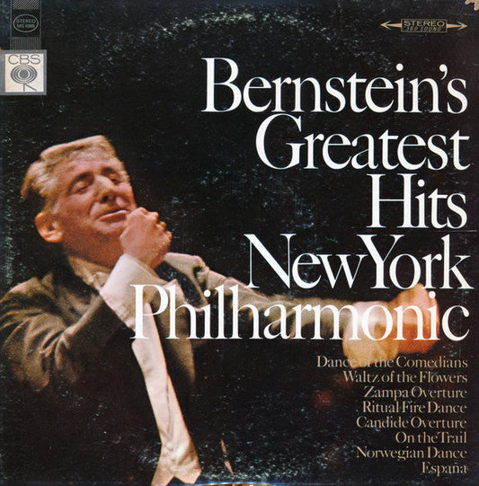 Leonard Bernstein - Bernstein's Greatest *360 SOUND* Hits New York Philharmonic | Near Mint (NM) Very Good Plus (VG+)-Music History