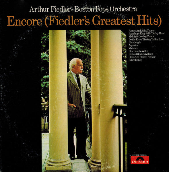 Arthur Fiedler - Encore (Fiedler's Greatest Hits) | Near Mint (NM) Excellent (EX)-Music History