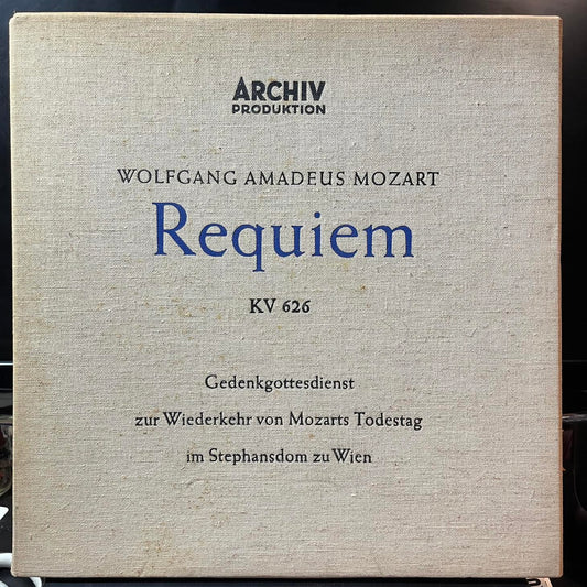 Wolfgang Amadeus Mozart - Requiem KV 626 (2 LP) *IMPORT BOX* | Near Mint (NM) Excellent (EX)-Music History