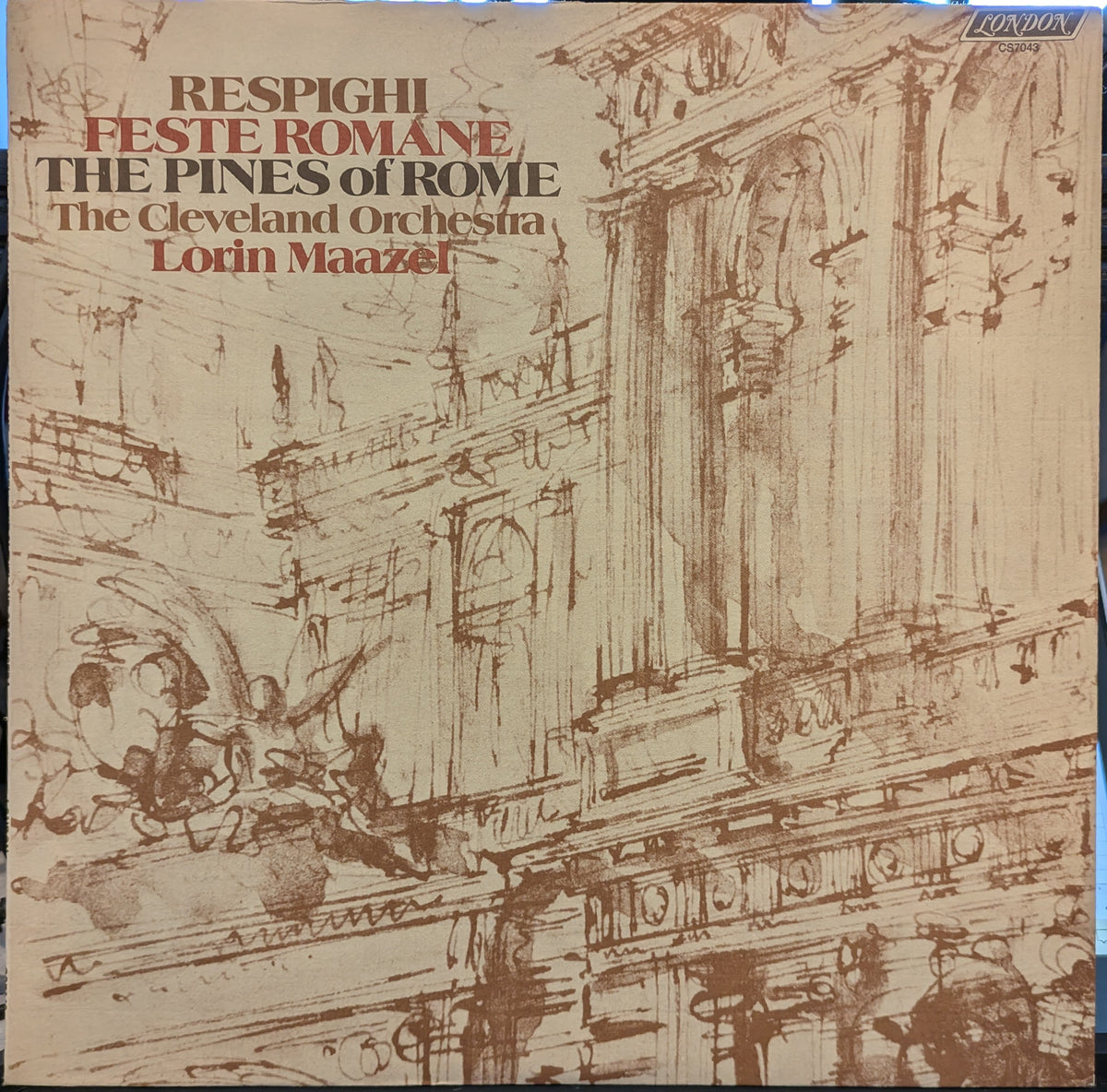 Ottorino Respighi - Feste Romane / The Pines Of Rome | Near Mint (NM) Excellent+ (EX+)-Music History