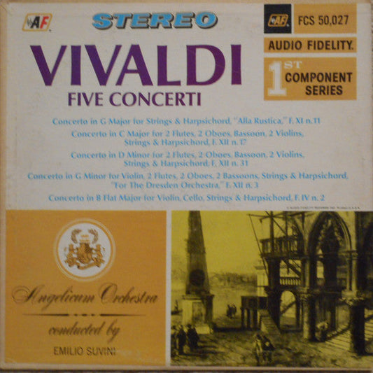 Antonio Vivaldi - Five Concerti | Near Mint (NM) Excellent (EX)-Music History