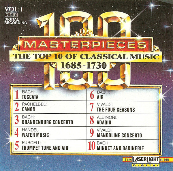 Various - The Top 100 Masterpieces Of Classical Music: 1685-1928 *10XCD BOX* | Near Mint (NM) Near Mint (NM)-Music History