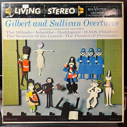 Gilbert & Sullivan - Overtures (VINYL) | Near Mint (NM or M-) Excellent+ (EX+)-Music History