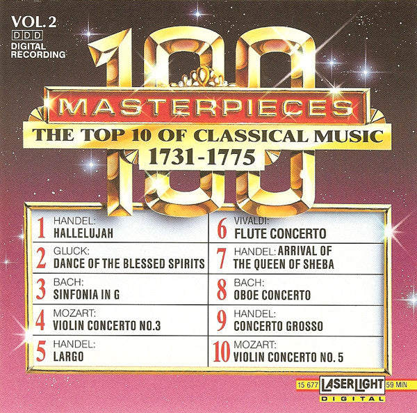 Various - The Top 100 Masterpieces Of Classical Music: 1685-1928 *10XCD BOX* | Near Mint (NM) Near Mint (NM)-Music History
