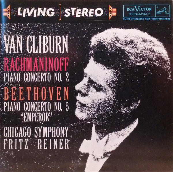 Van Cliburn - Piano Concerto No. 2 / Piano Concerto No. 5 "Emperor" (2xCD) | Near Mint (NM) Near Mint (NM)-Music History