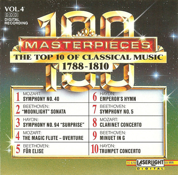 Various - The Top 100 Masterpieces Of Classical Music: 1685-1928 *10XCD BOX* | Near Mint (NM) Near Mint (NM)-Music History