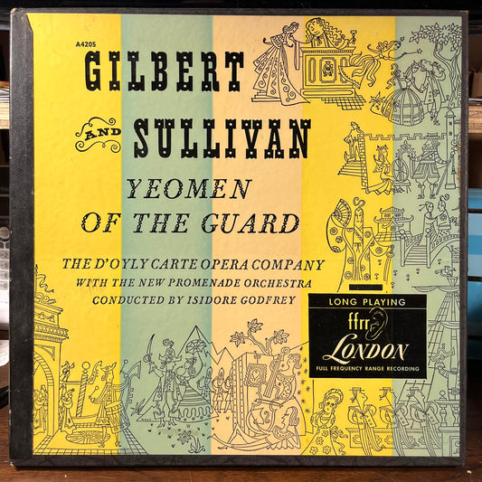 Gilbert & Sullivan - Yeomen Of The Guard (2xVINYL BOX) | Near Mint (NM or M-) Excellent (EX)-Music History