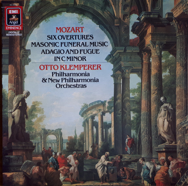Wolfgang Amadeus Mozart - Six Overtures / Masonic Funeral Music / Adagio And Fuge In C Minor (vinyl) | Near Mint (NM) Near Mint (NM)-Music History