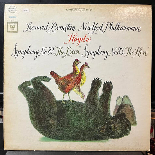 Joseph Haydn - Symphony No. 82 "The Bear", Symphony No. 83 "The Hen" (VINYL) | Near Mint (NM) Excellent (EX)-Music History