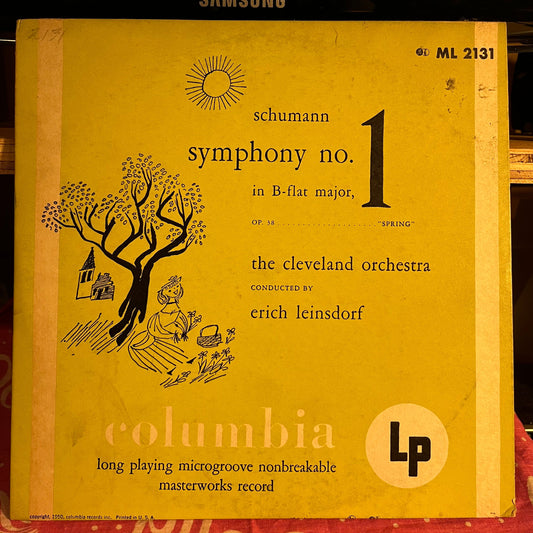 Robert Schumann - Symphony No. 1 In B-Flat Major, Op. 38 ("Spring") 10" | Near Mint (NM) Excellent (EX)-Music History