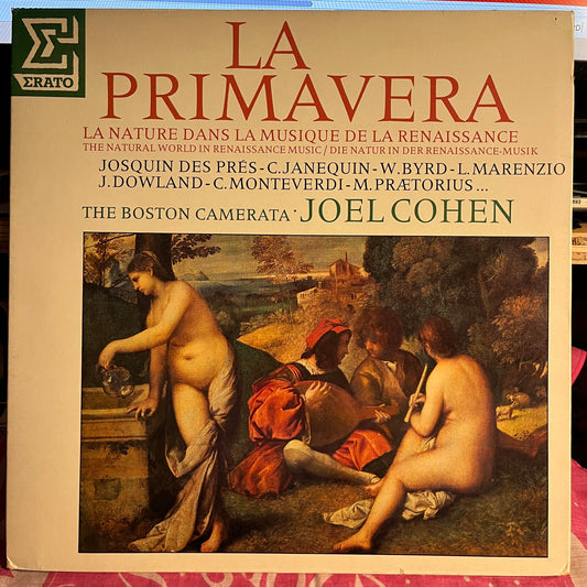 Boston Camerata - La Primavera (La Nature Dans La Musique De La Renaissance) | Near Mint (NM) Near Mint (NM)-Music History