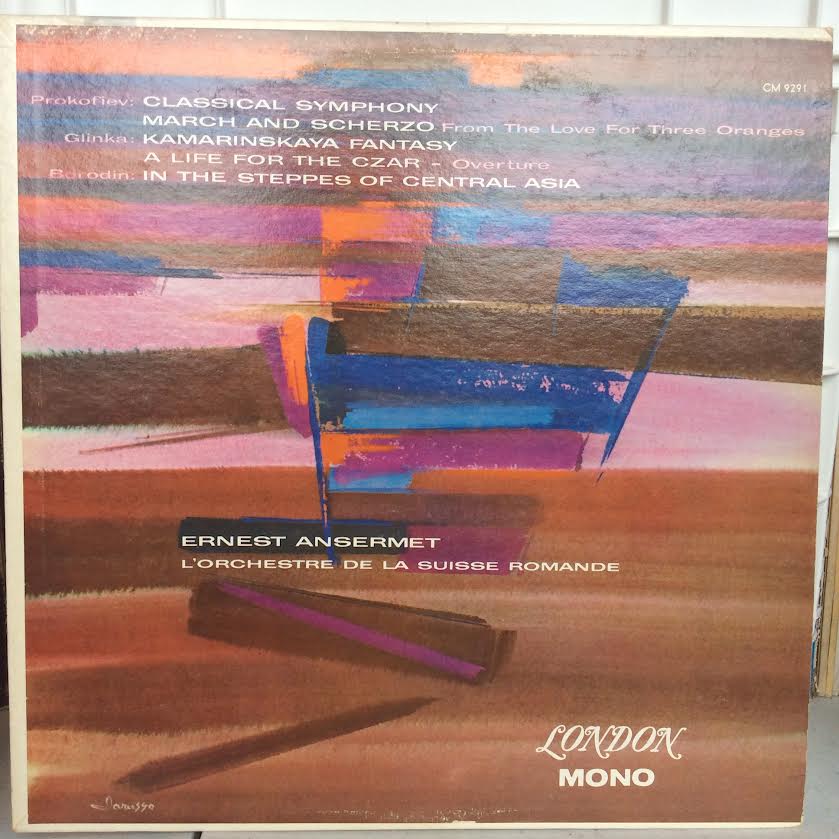 Sergei Prokofiev / Mikhail Ivanovich Glinka / Alex - Classical Symphony / March And Scherzo / Kamarinska Fantasy / A Life For The Czar / In The Steppes Of Central Asia (VINYL) | Near Mint (NM or M-) Very Good Plus (VG+)-Music History