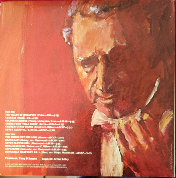 Mantovani And His Orchestra - Gypsy Soul | Near Mint (NM) Near Mint (NM)-Music History