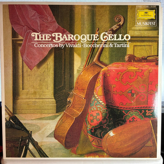 Antonio Vivaldi - The Baroque Cello - Concertos By Vivaldi • Boccherini & Tartini (VINYL) | Near Mint (NM or M-)-Music History