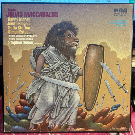 Georg Friedrich Händel - Judas Maccabaeus *BOX* | Near Mint (NM) Very Good Plus (VG+)-Music History
