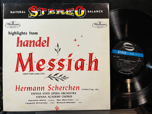 Hermann Scherchen - Beloved Choruses From Handel Messiah (VINYL) | Near Mint (NM) Near Mint (NM)-Music History