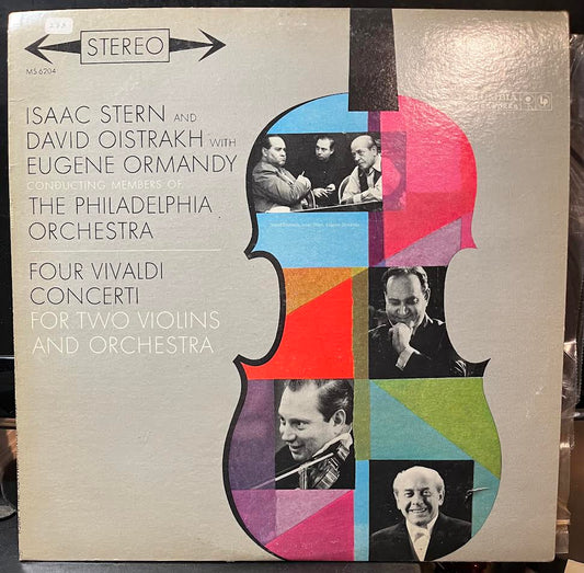 Isaac Stern - Four Vivaldi Concerti For Two Violins And Orchestra (VINYL) | Near Mint (NM) Excellent+ (EX+)-Music History