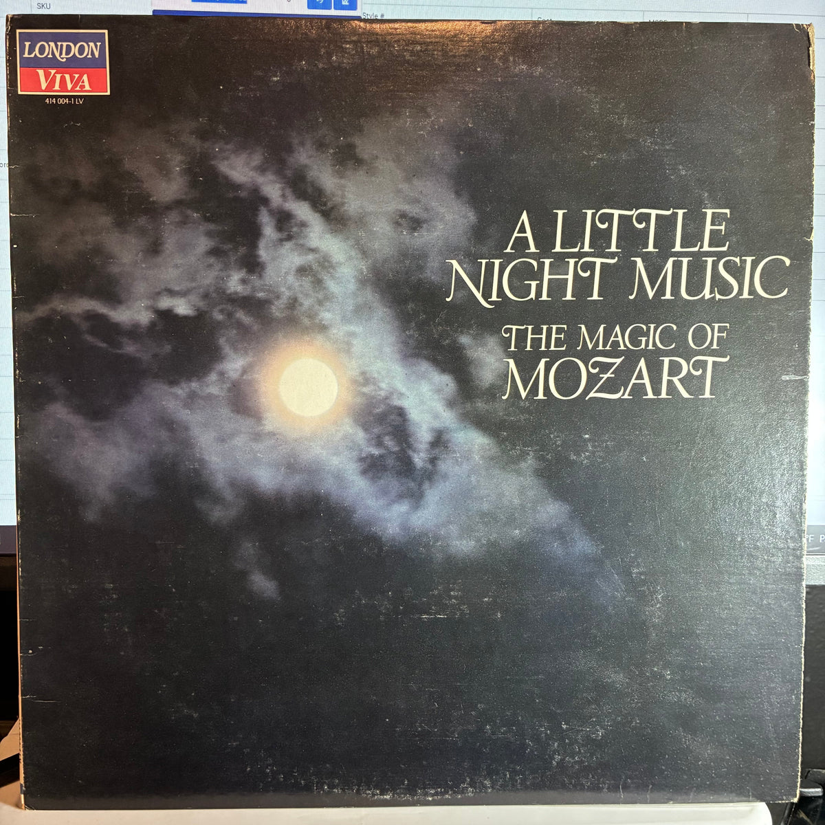 Vienna Mozart Academy - A Little Night Music, The Magic Of Mozart (VINYL) | Near Mint (NM or M-) Very Good Plus (VG+)-Music History