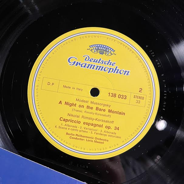 Ottorino Respighi - Pini Di Roma / Eine Nacht Auf Dem Kahlen Berge... (VINYL) | Near Mint (NM or M-)-Music History